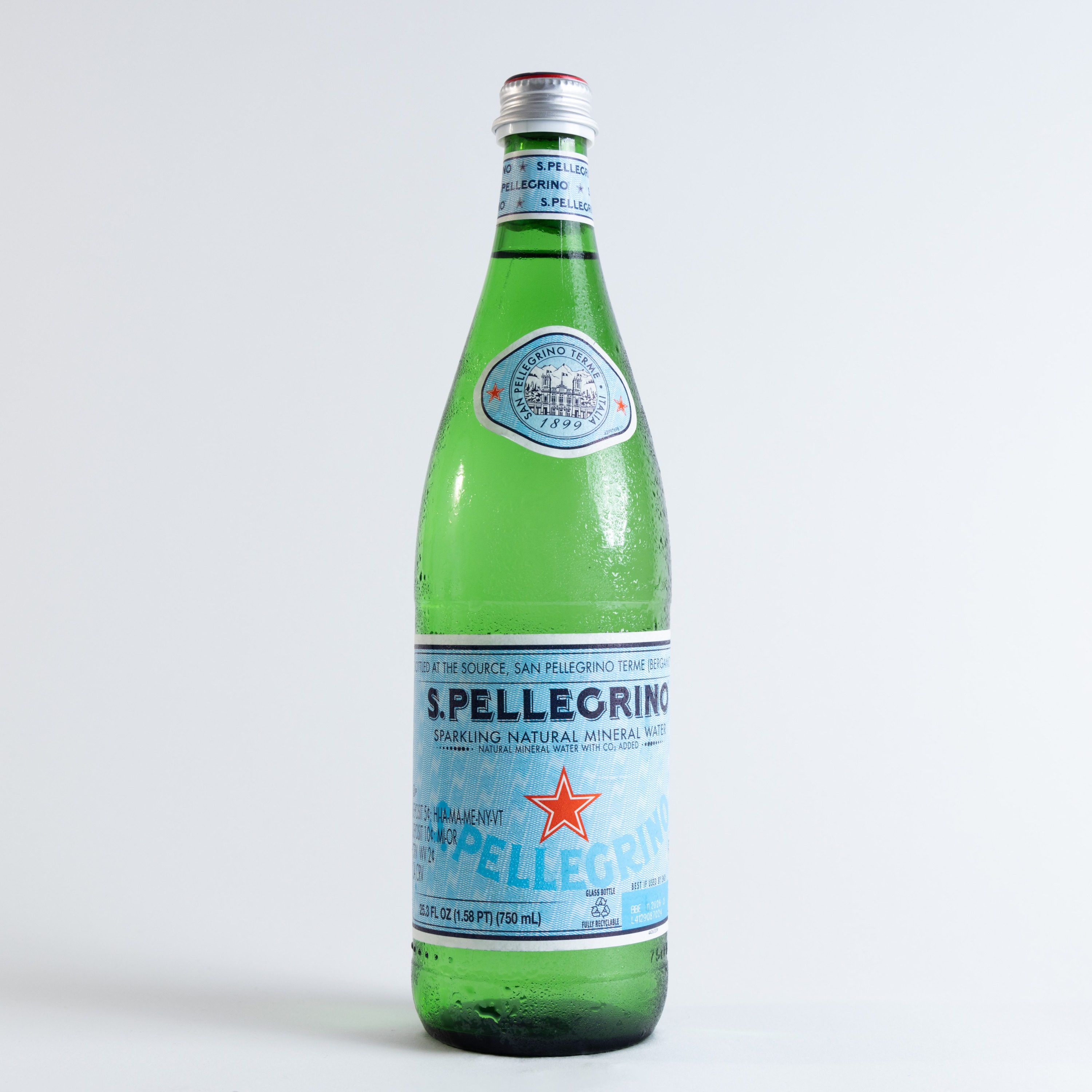 S. Pellegrino Sparkling Water.