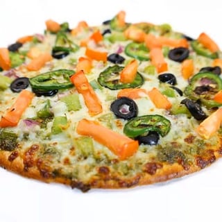 Hariyali Veggie Pizza
