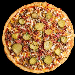 Cheese Burger Pizza